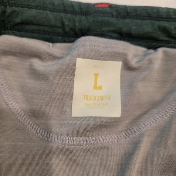 Tracksmith Huckberry Athletic Short Lined LRG Green Running Gym Gorp Performance - Picture 6 of 8